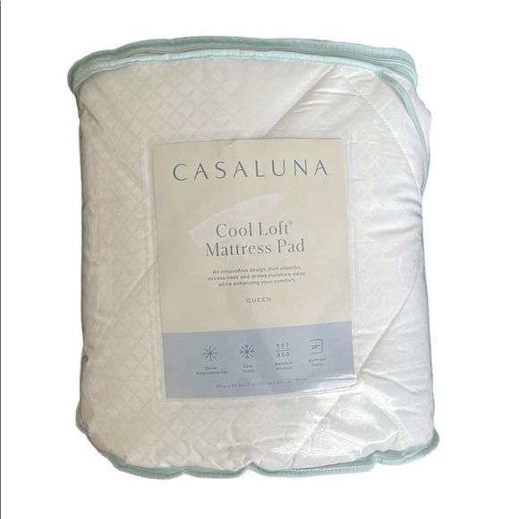 Casaluna Bedding Queen Cool Loft Mattress Pad Casaluna Poshmark